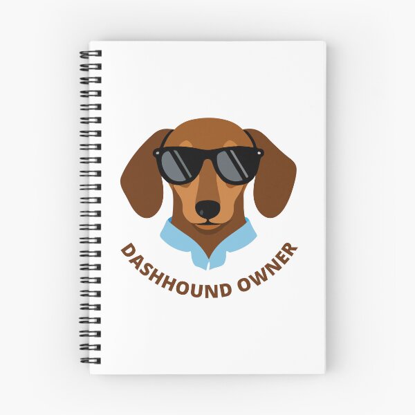 Item preview, Dachshund Owner | Bold Badge Style | Doxie Graphic Logo designed and sold by pick-o-print.