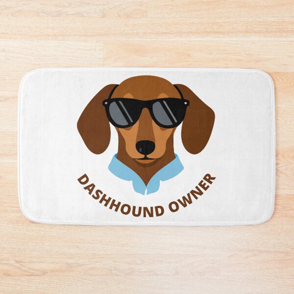 Item preview, Dachshund Owner | Bold Badge Style | Doxie Graphic Logo designed and sold by pick-o-print.