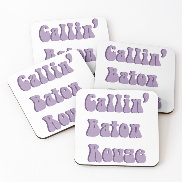 Item preview, Callin' Baton Rouge Purple Retro designed and sold by cliftonmccoy.