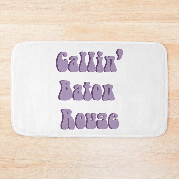 Item preview, Callin' Baton Rouge Purple Retro designed and sold by cliftonmccoy.