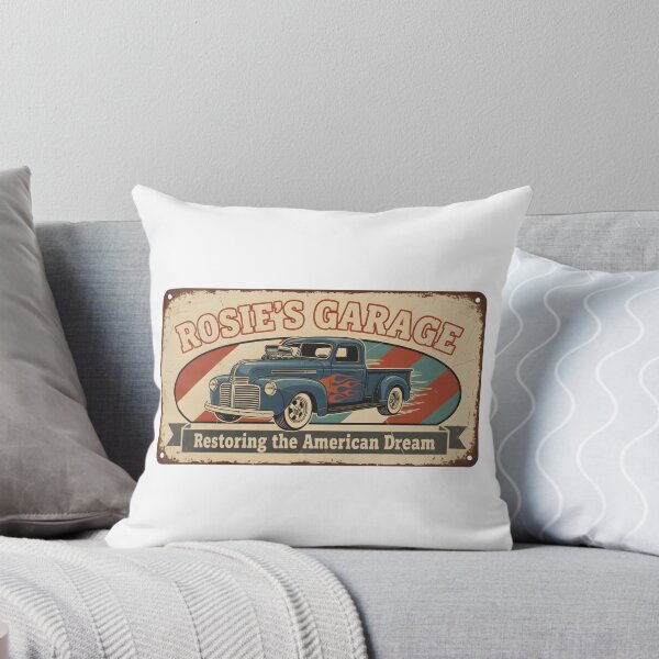 Item preview, Rosie's Garage - Restoring the American Dream - Vintage Truck designed and sold by RedDelaney.