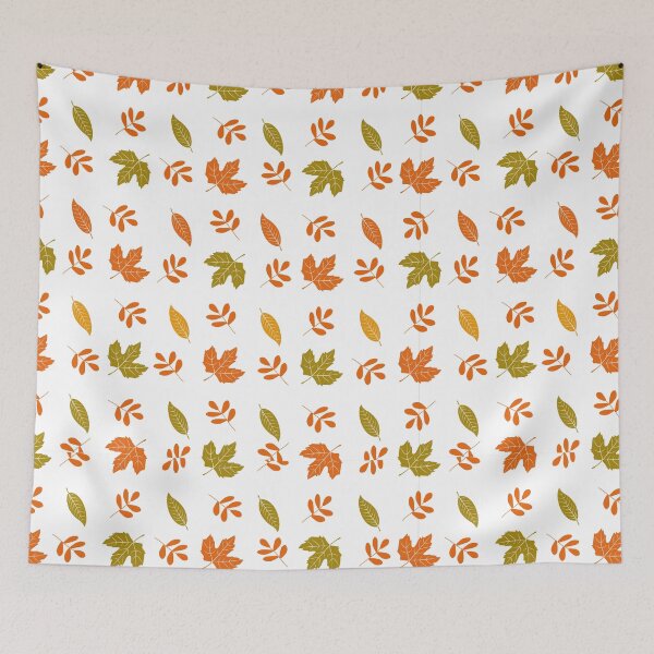 Item preview, Fall Foliage Patterned Throw Pillow - Cozy Seasonal Accent designed and sold by FestivityFinds.