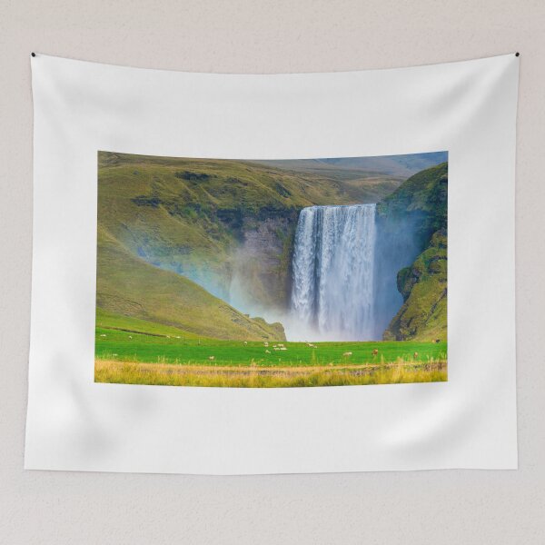 Item preview, Skogafoss Waterfall designed and sold by Adrian Alford Photography.