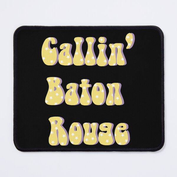 Item preview, Callin' Baton Rouge Retro Yellow Stars designed and sold by cliftonmccoy.