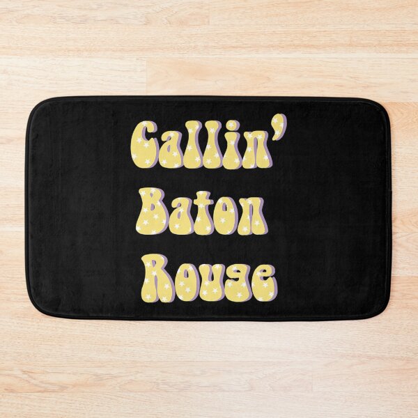 Item preview, Callin' Baton Rouge Retro Yellow Stars designed and sold by cliftonmccoy.