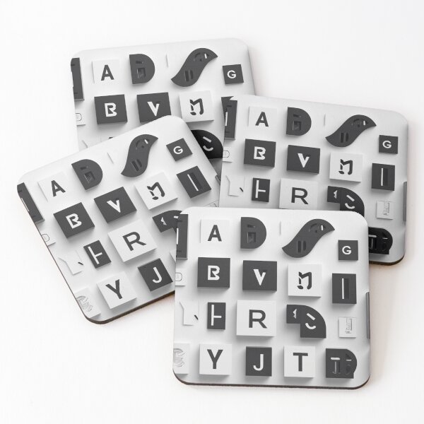 Item preview, Abstract Alphabet Blocks designed and sold by PandP-27.
