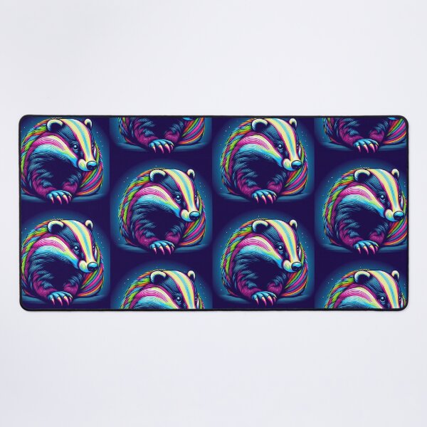 Item preview, Cute colorful honeybadger designed and sold by Dogandesighn.