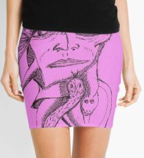 snake eyes Mini Skirt