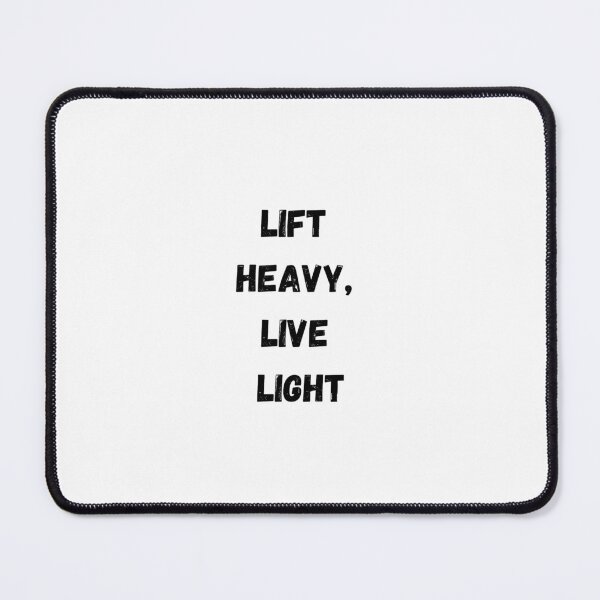 Item preview, Lift heavy, live light. designed and sold by GymEssentials12.