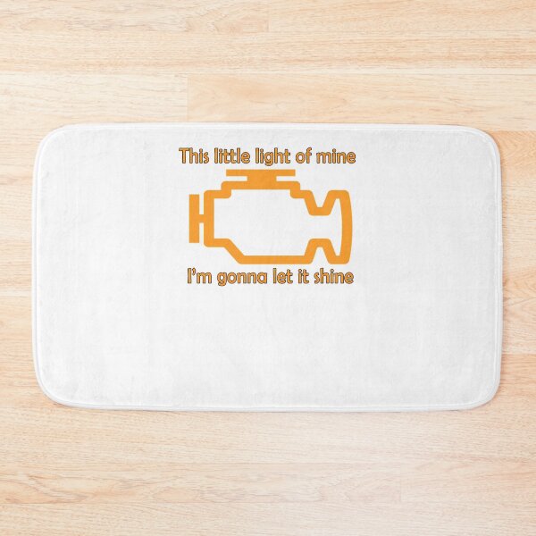 Item preview, Check-Engine-Let-It-Shine designed and sold by NicoKeil.