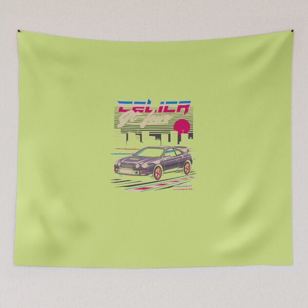 Item preview, Celica GT Four Sport Car Illustration designed and sold by NicoKeil.