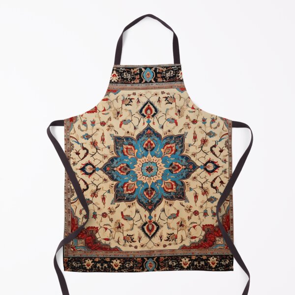 Item preview, Antique Persian Rug Symmetry Pattern designed and sold by GrinGalore.