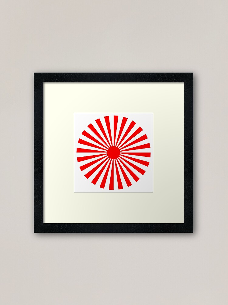 Silky Japanese Flag Wall Art: Canvas Prints, Art Prints & Framed