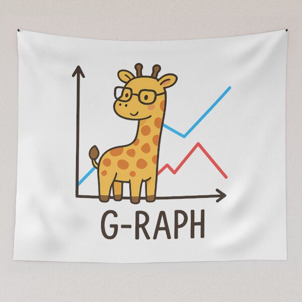 Item preview, Giraffe Graph designed and sold by LeanneIvette.