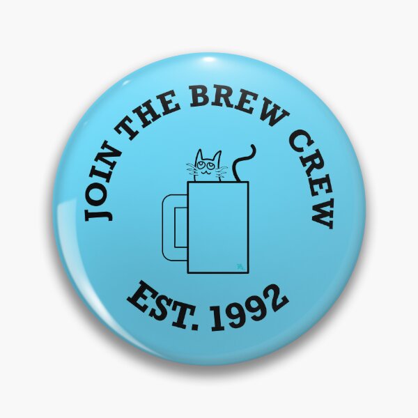 Item preview, Brew Crew Cat designed and sold by chowlet.