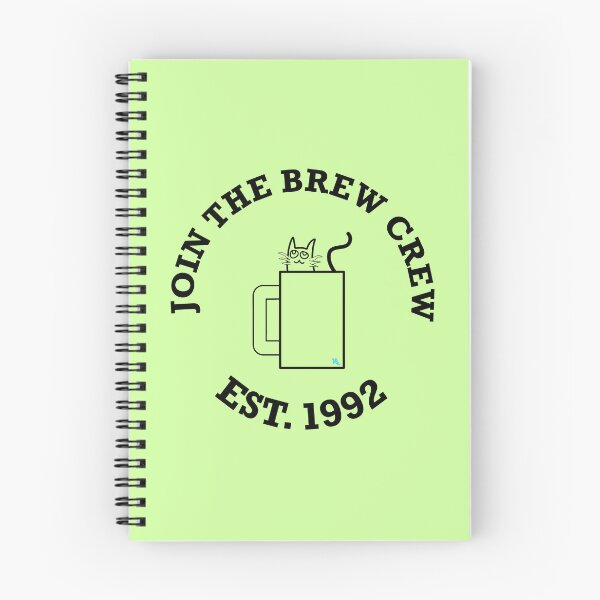 Item preview, Brew Crew Cat designed and sold by chowlet.