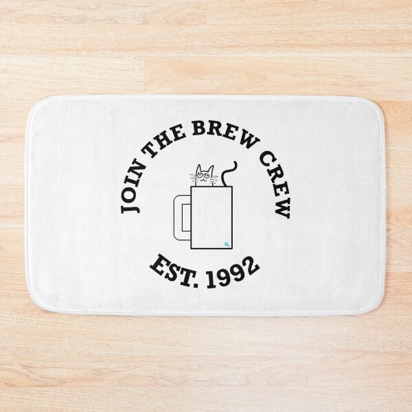 Item preview, Brew Crew Cat designed and sold by chowlet.