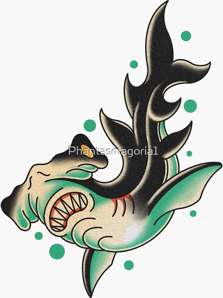 Hammerhead Shark #2,Mammal Beautiful Decal Sticker - Foto 8