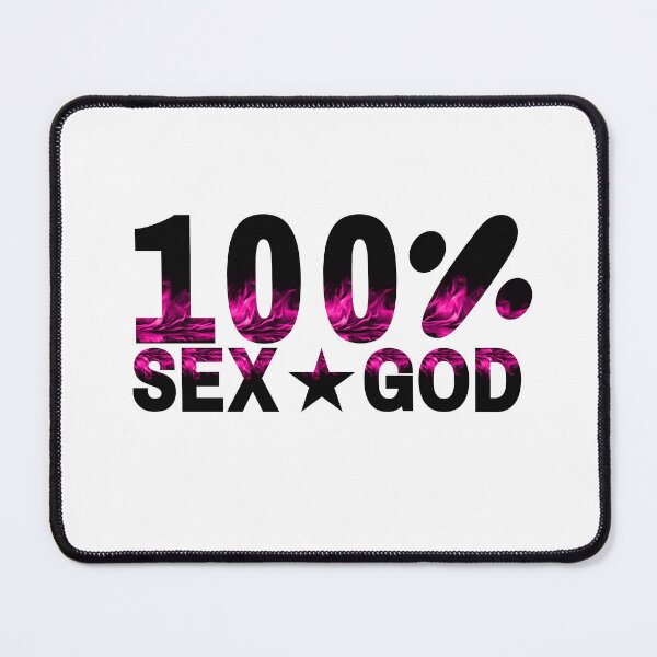 Item preview, 100% Sex God | Cheeky Adult Humour | designed and sold by The Courtesan Boutique.