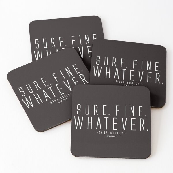 Item preview, Sure. Fine. Whatever designed and sold by MaiKet0scb.