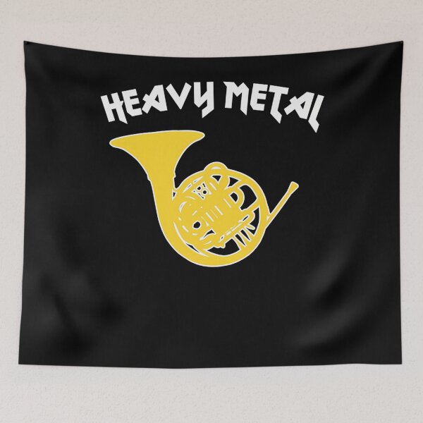 Item preview, French Horn - Heavy Metal designed and sold by Kendracarlton55.