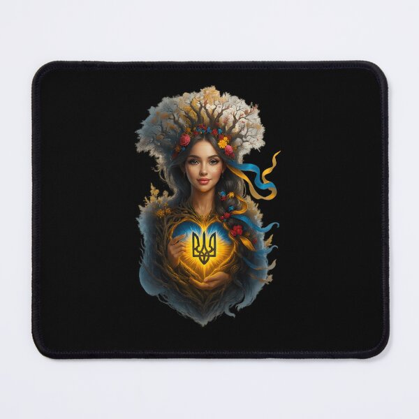Item preview, Heart Of Ukraine Nature Spirit Warrior designed and sold by LeanneIvette.