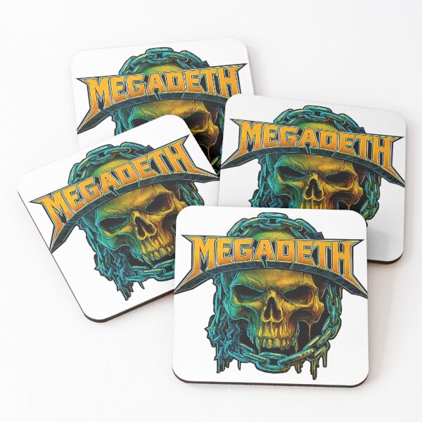 Item preview, Megadeth Skull With Chains Heavy Metal Artwork designed and sold by JoannicDermott.