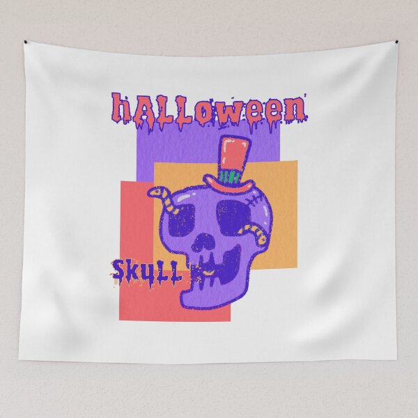 Item preview, Vintage Skull Halloween day  designed and sold by JiraVibes.