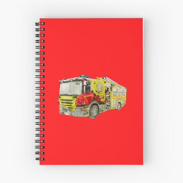 Item preview, Australian Capitol Territory Fire truck cut out design designed and sold by Truck drawing art.