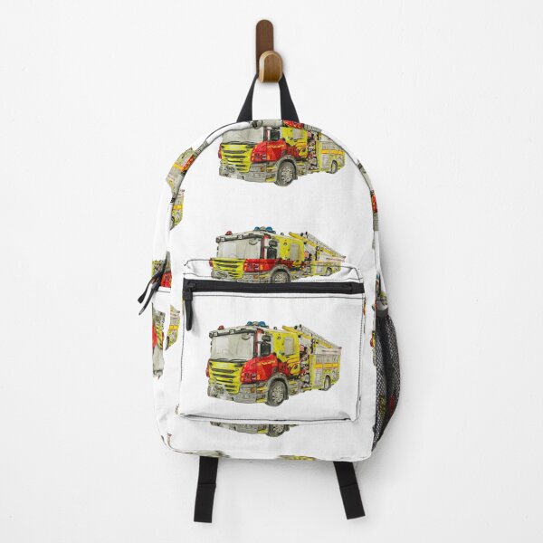 Item preview, Australian Capitol Territory Fire truck cut out design designed and sold by Truck drawing art.