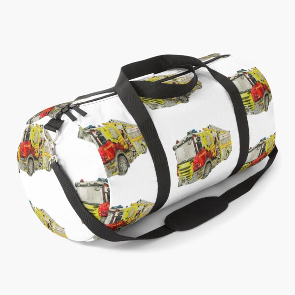 Item preview, Australian Capitol Territory Fire truck cut out design designed and sold by Truck drawing art.