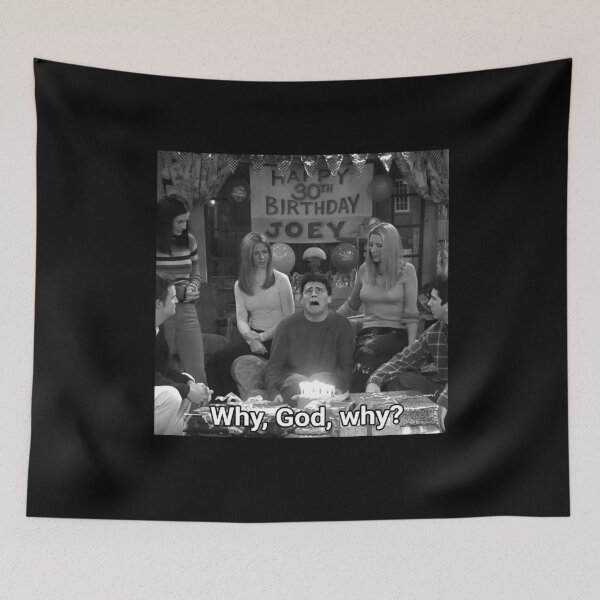 Item preview, Why God Why Friends Tv Show Thanksgiving  designed and sold by DakirooStudio.
