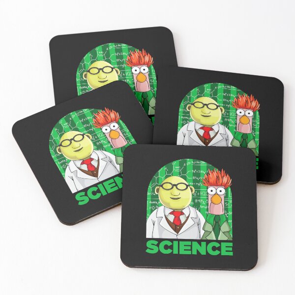 Item preview, Muppets Science Duo Bunsen and Beaker Green Lab Background designed and sold by AWNR12345.