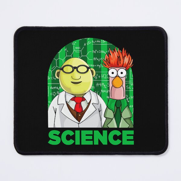 Item preview, Muppets Science Duo Bunsen and Beaker Green Lab Background designed and sold by AWNR12345.