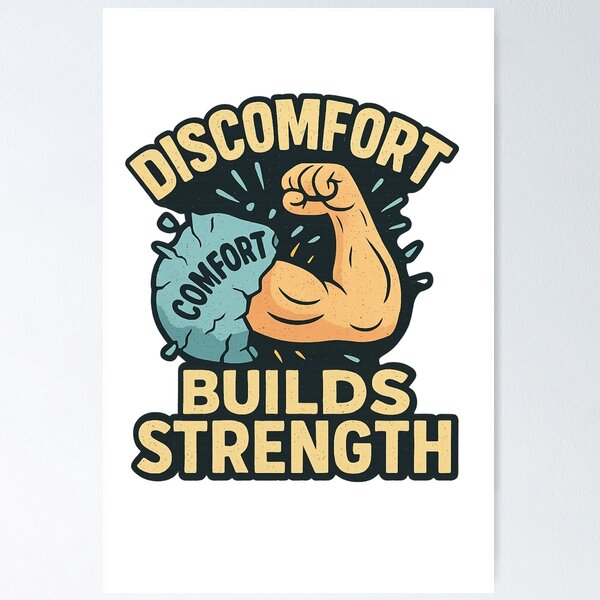 Artikelvorschau, T-Shirt mit motivierendem Fitness-Zitat entworfen und verkauft von Design Express.