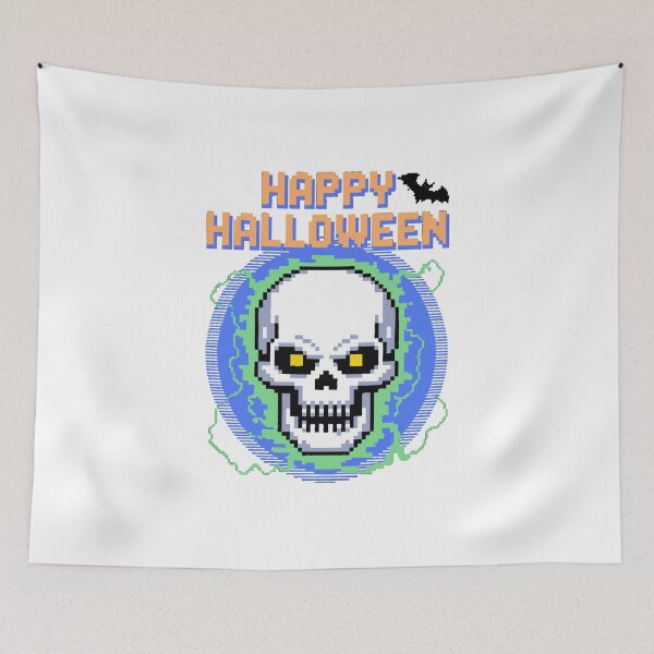 Item preview, Happy Halloween Skull  designed and sold by JiraVibes.