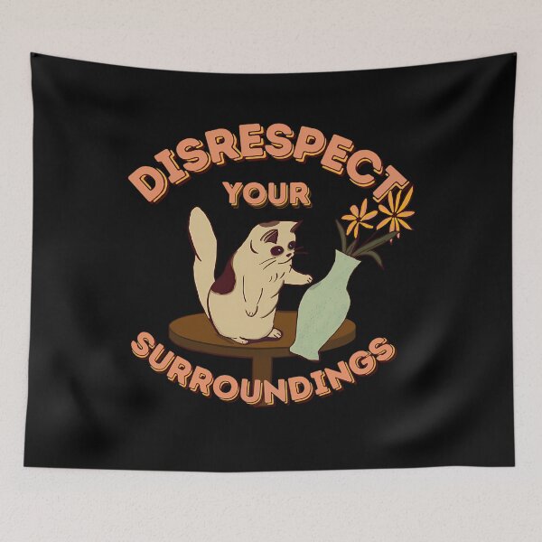 Item preview, Disrespect Your Surroundings (Original) designed and sold by HEATHEREARNEST.