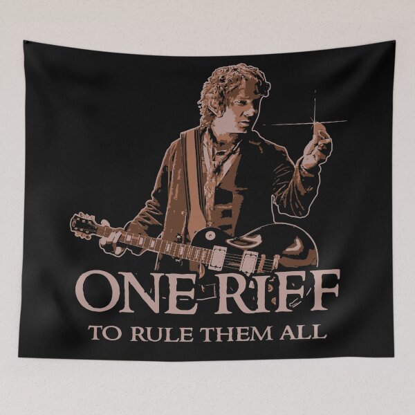 Item preview, One Riff To Rule Them All designed and sold by mebyme.