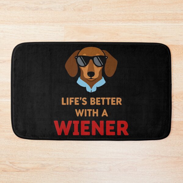 Item preview, Life’s Better With a Wiener | Funny Dachshund Quote | Playful Dog Design designed and sold by pick-o-print.