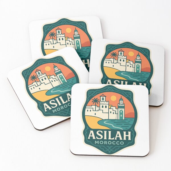Item preview,  Asilah Morocco Historic Medina with Fortified Walls and Tower designed and sold by Aryabek.