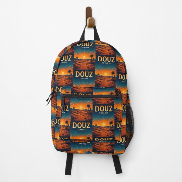 Item preview, Douz Tunisia Sahara Desert Sunset with Palm Trees and Dunes designed and sold by Aryabek.