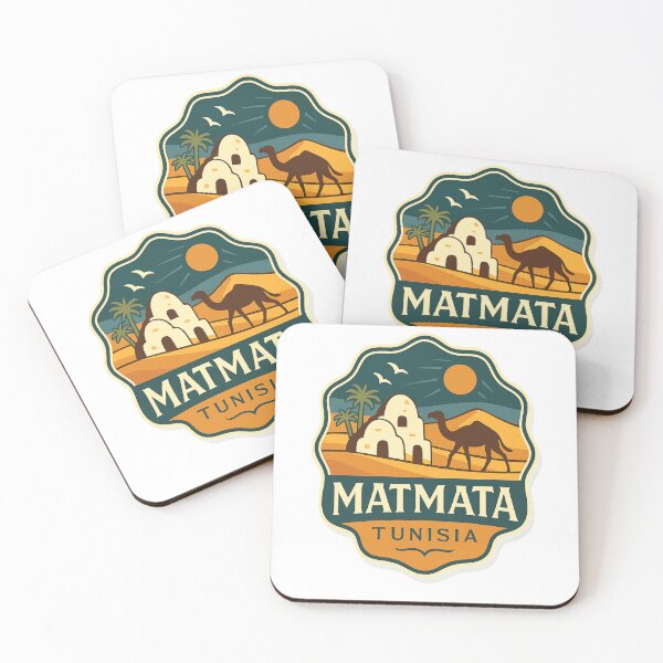 Item preview,  Matmata Tunisia Berber Village with Domed Homes and Desert Camel designed and sold by Aryabek.