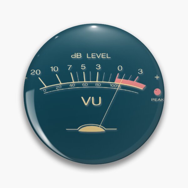 Artikelvorschau, Vintage Vu-Meter Audiopegelanzeige | Limitierte Auflage entworfen und verkauft von RossHillUS.