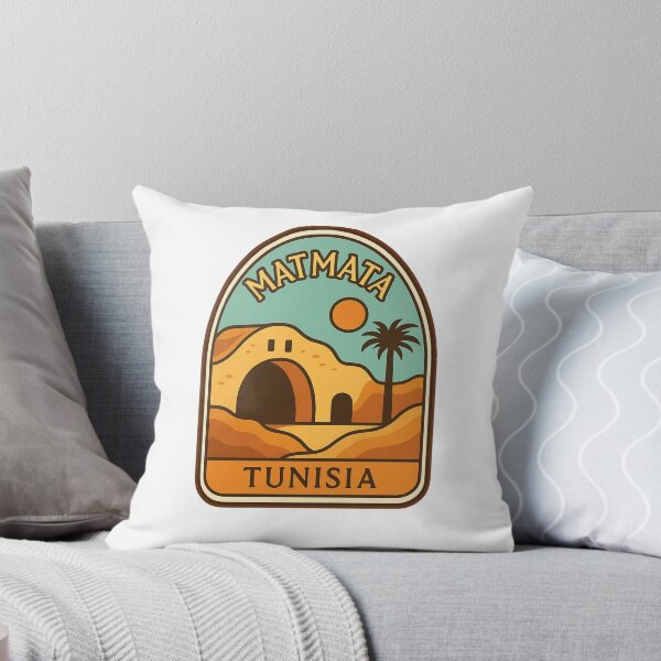 Item preview,  Matmata Tunisia Troglodyte House with Palm and Desert Sky designed and sold by Aryabek.