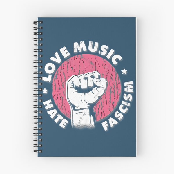 Item preview, Love Music Hate Fascism Fist Raised | Limited Edition designed and sold by RossHillUS.