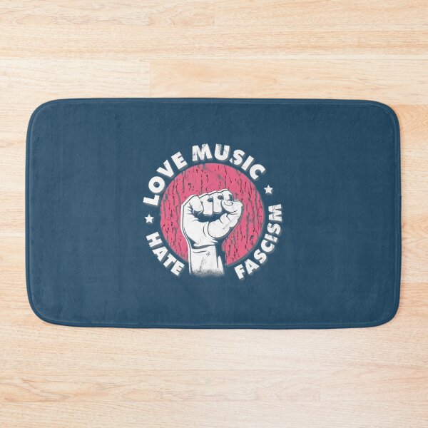 Item preview, Love Music Hate Fascism Fist Raised | Limited Edition designed and sold by RossHillUS.