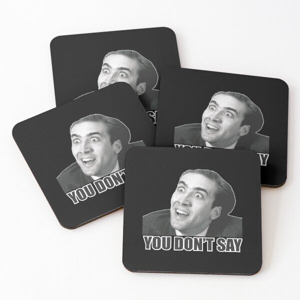 Item preview, Nicolas Cage Meme Shirts designed and sold by VidElement.