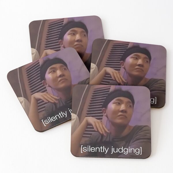 Item preview, Jhope Silently Judging Meme designed and sold by ANTHONYPODMORE.