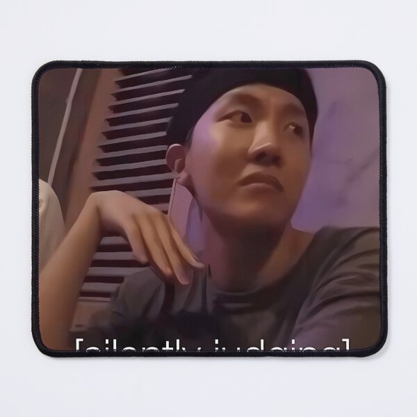 Item preview, Jhope Silently Judging Meme designed and sold by ANTHONYPODMORE.