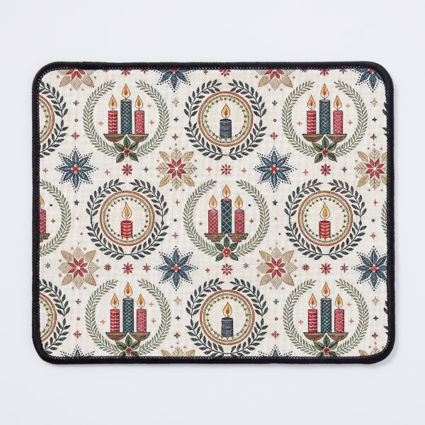 Item preview, Candles & Wreaths | Nordic Christmas Folk designed and sold by Shuga-Design.